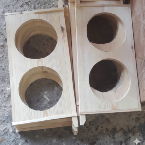 حوّل عسلك إلى لوحة فنية! براويز الشهد الخشبية (دوائر ) – الفخامة التي ترفع سعر منتجك