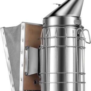 مدخن خلية النحل استانلس ستيل مع درع حراري